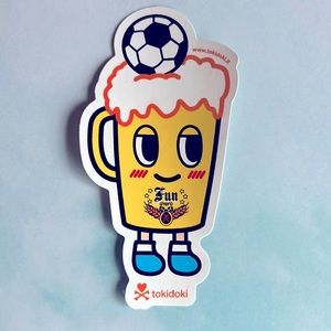 FREE with purchase❣️ Tokidoki Brewsky Large Vinyl Sticker